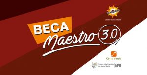 logo de Beca maestro 3.0