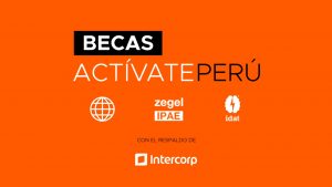logo de Becas Actívate Perú